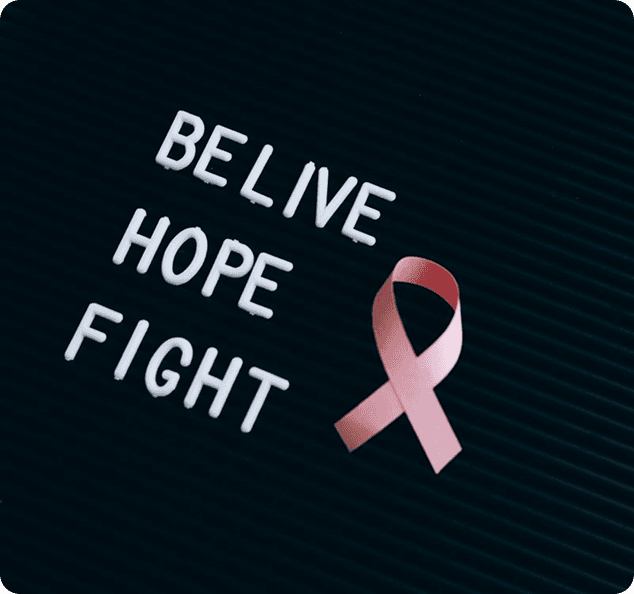 Believe, Hope, Fight — cancer awareness